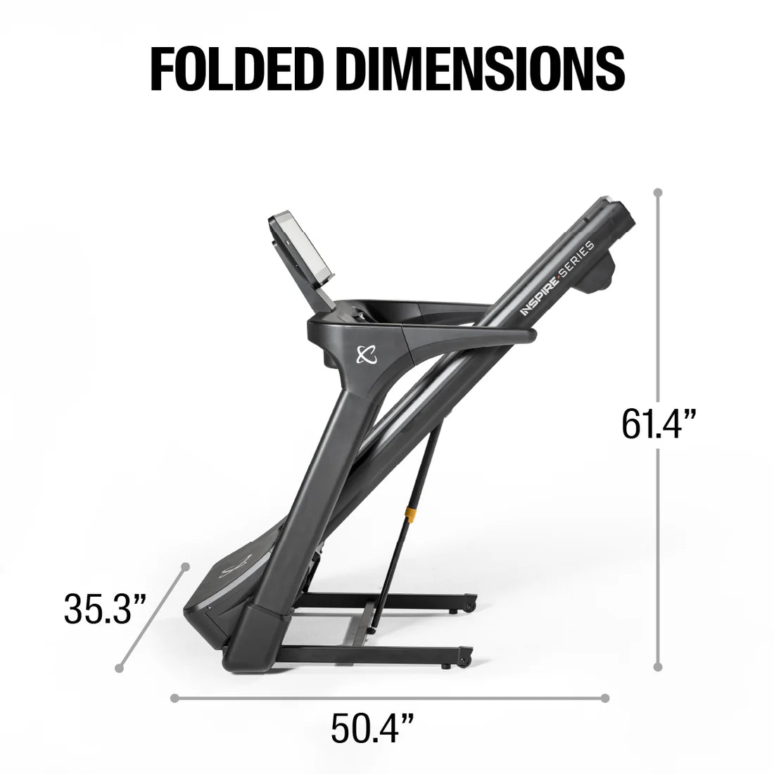 Inspire Series - T5S Treadmill with 15.6" Touchscreen