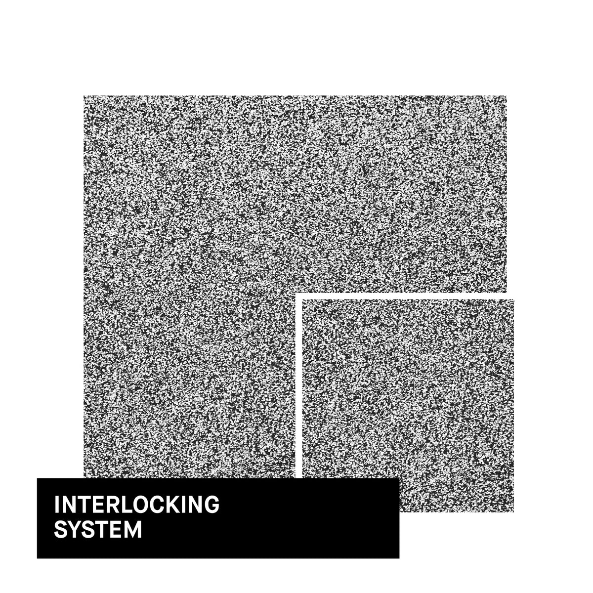 Gorilla Tile - 20" x 20" 20mm Arctic Grey with 2.5 Connectors