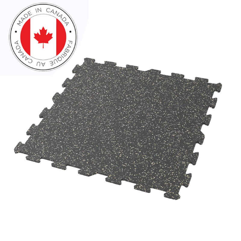 Gorilla 2 x 2 8mm Interlocking Rubber Tile - Cork - Single or 12 Pack