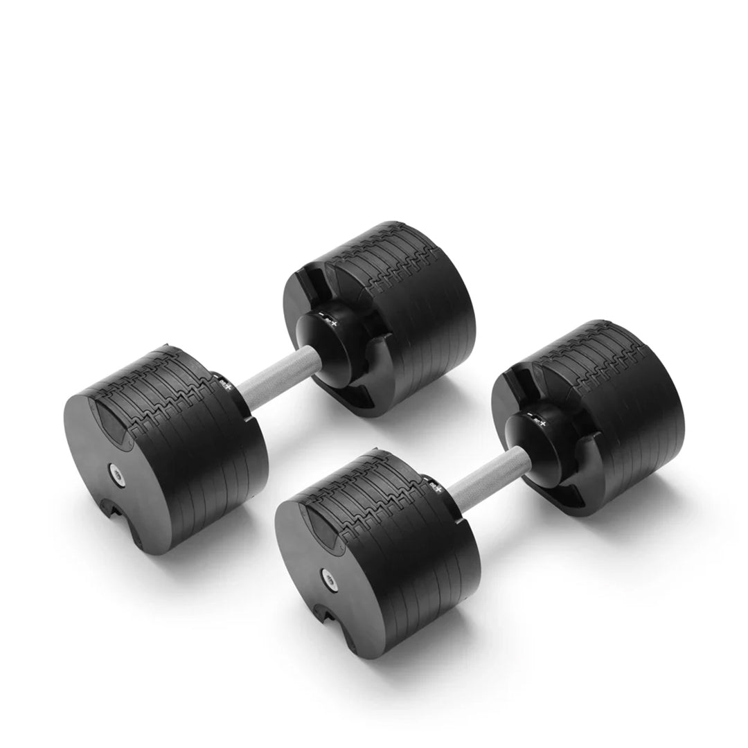 NUOBELL 580 Silver Adjustable Dumbbell Pair