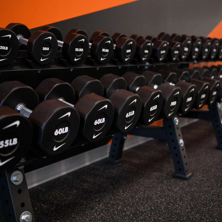 Nike Strength Pro Urethane Dumbbell 7.5-27.5LB Increment Set