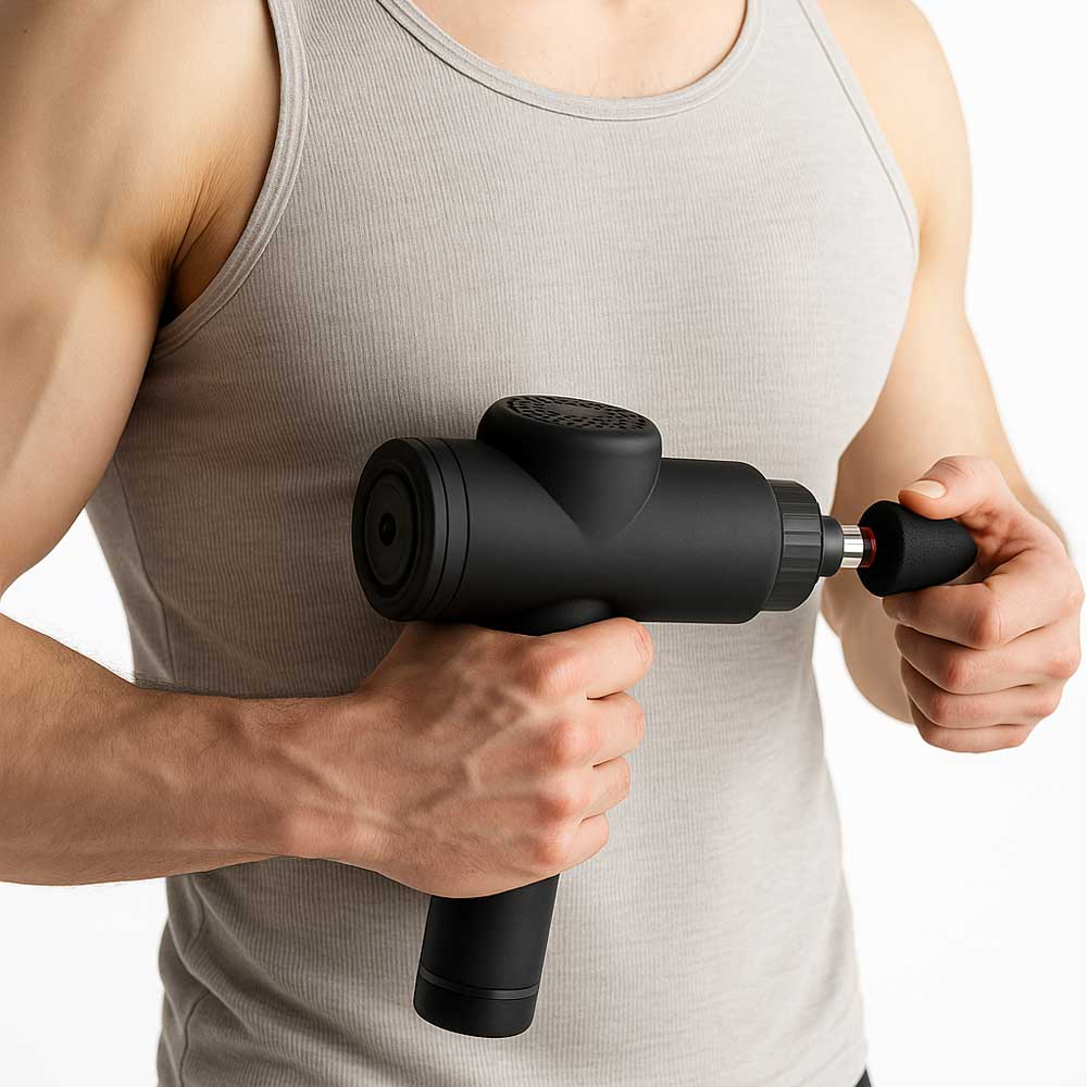 NordicTrack - PulseTech Percussion Therapy Gun - 6 Head