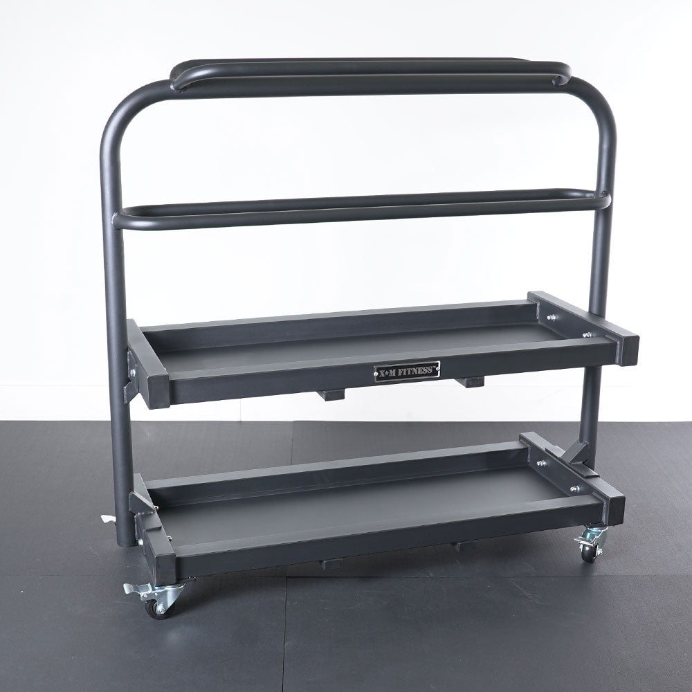 Chariot de rangement pour équipements de fitness robustes XM