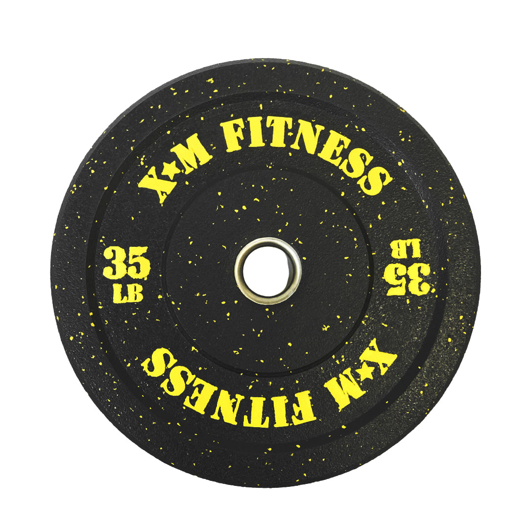 XM FITNESS Plaque de pare-chocs en caoutchouc émietté 35lb