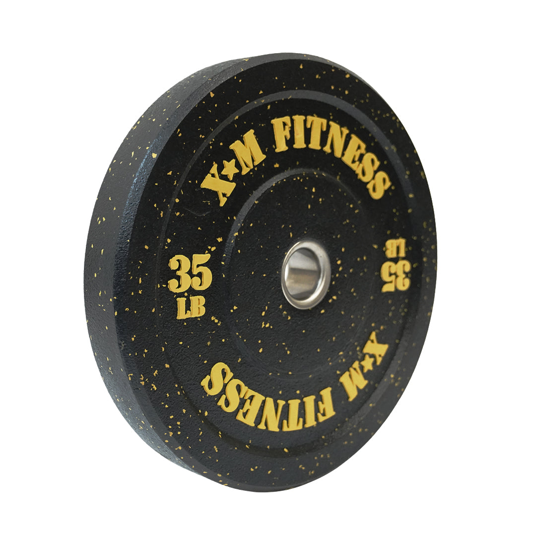 XM FITNESS Plaque de pare-chocs en caoutchouc émietté 35lb