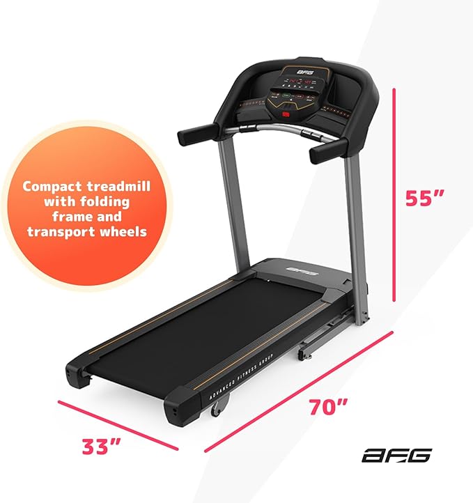 AFG - Tapis de course pliable T7