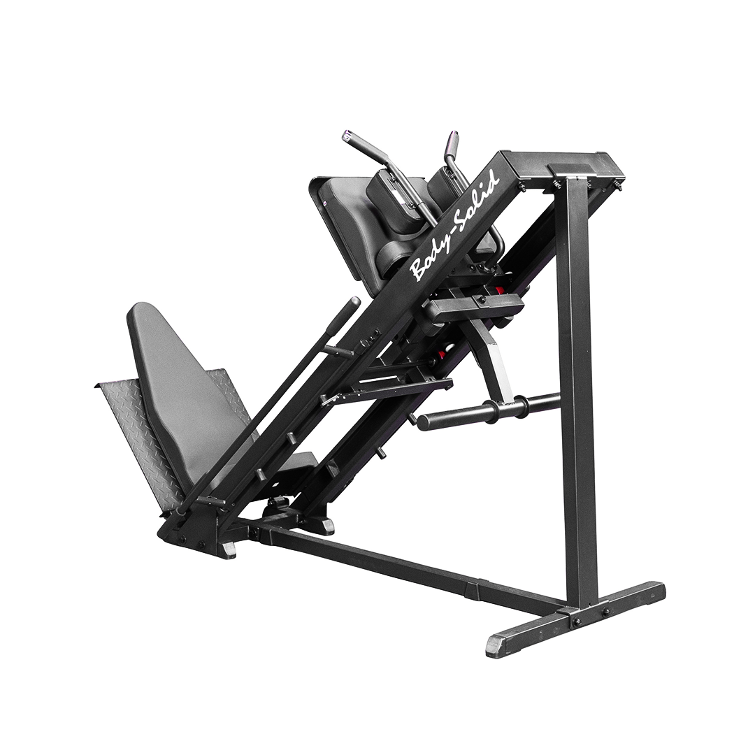 Body-Solid - GLPH1100B Presse à cuisses et Hack Squat - Châssis noir