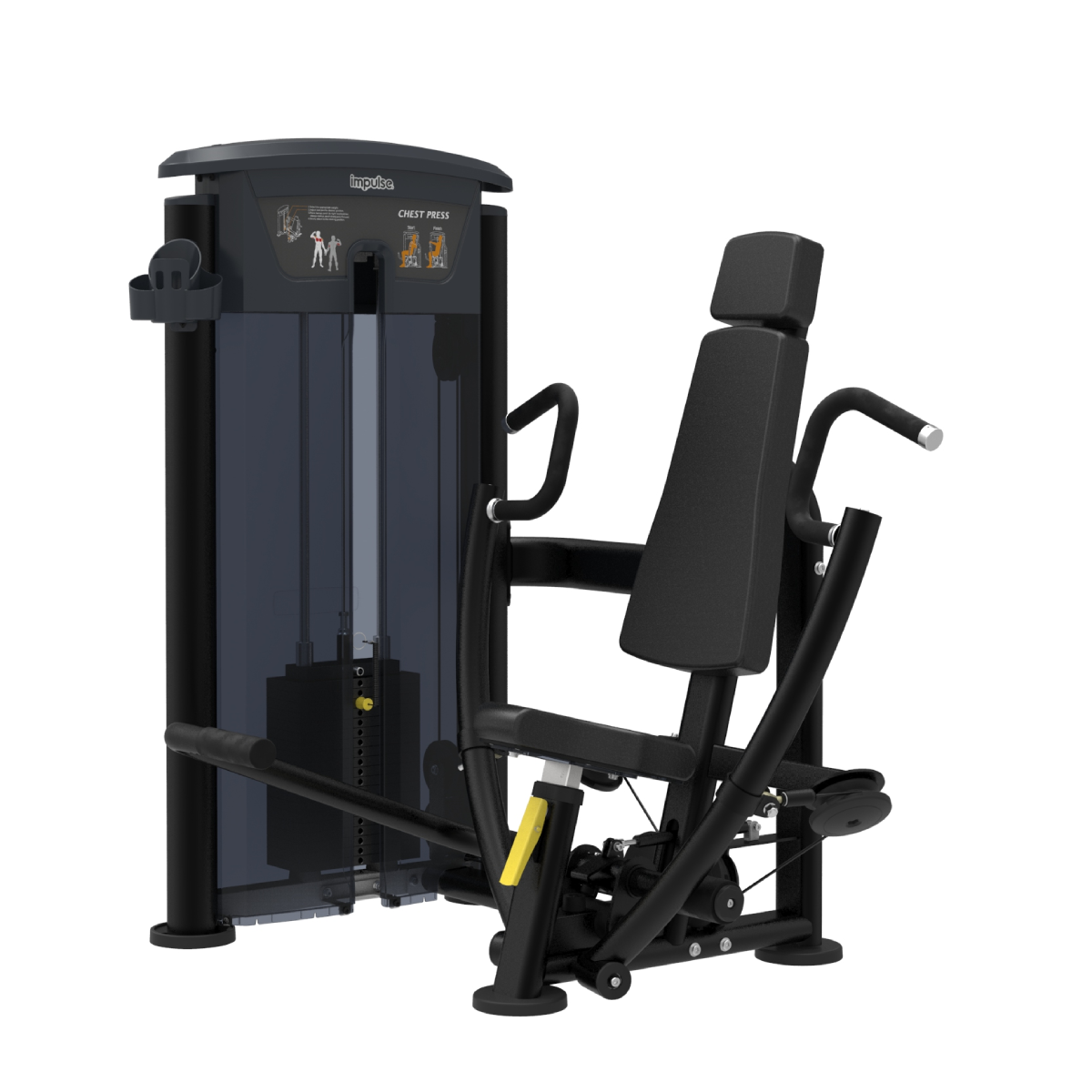 Element Fitness - 9501 Chest Press MERCURY BLACK 295lbs