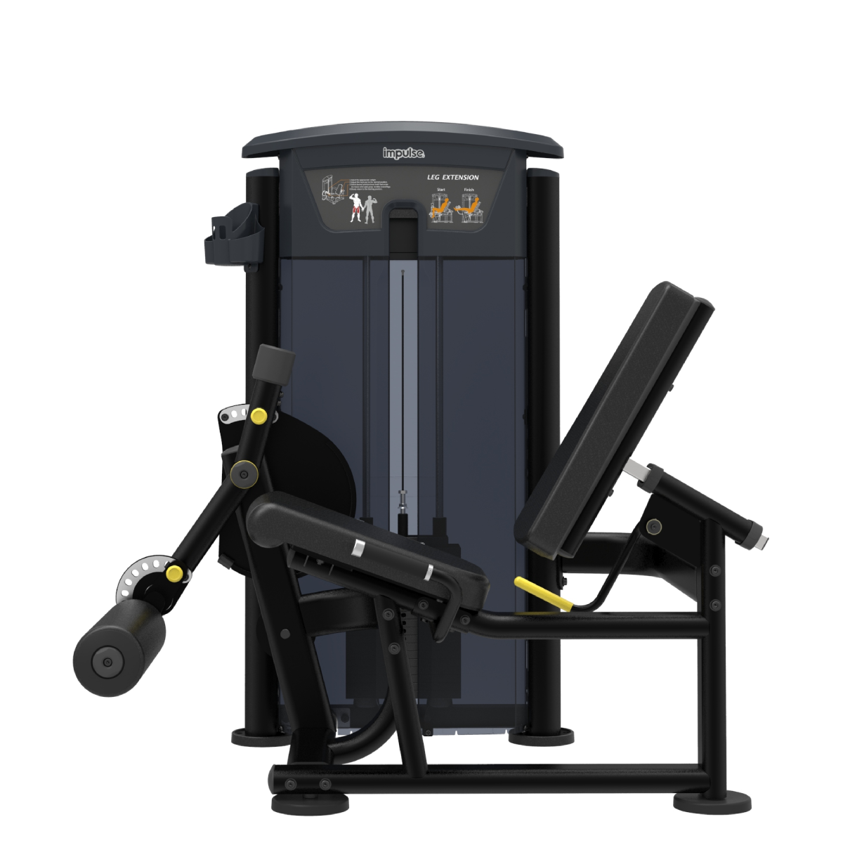 Element Fitness - 9505 Leg Extension MERCURY BLACK