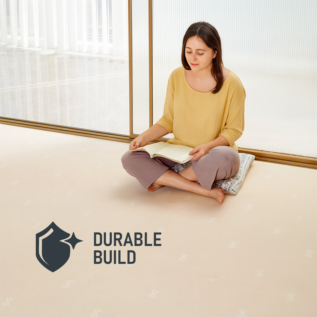 Flow - Premium Foam Flooring 24" x 24" x 14mm - Willow Suede (6 Pack)