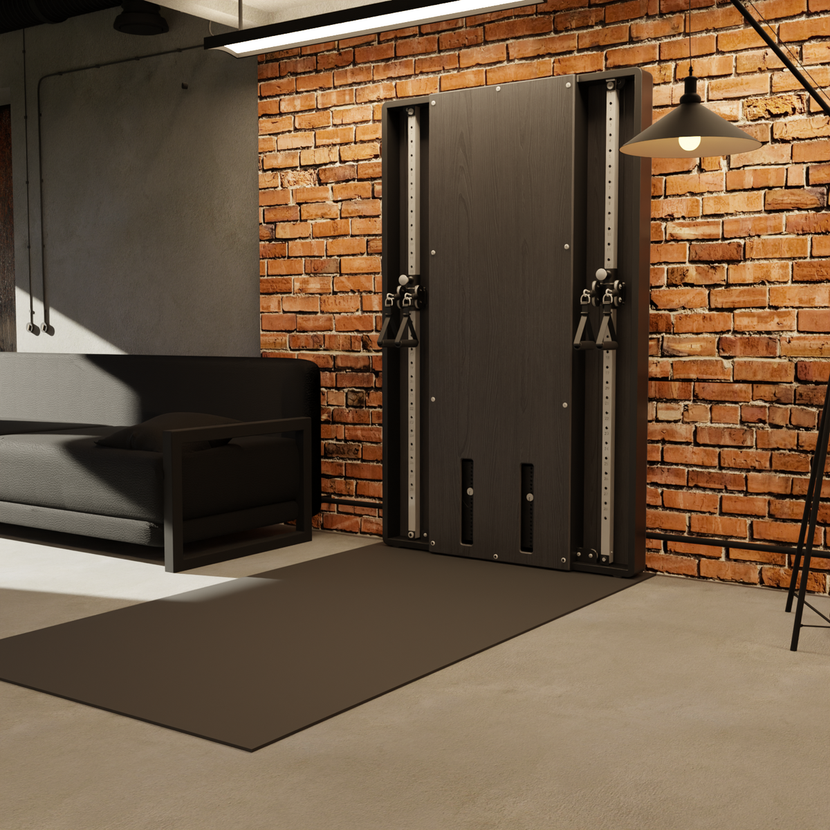 Flow 6 Black - Appareil de musculation fonctionnel mural