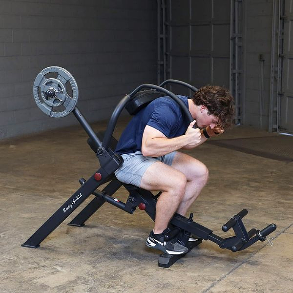 Body-Solid - GAB300B Banc à abdominaux semi-incliné