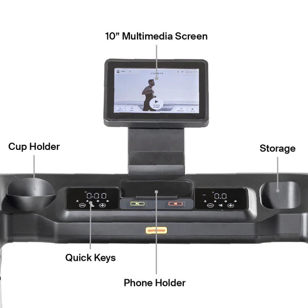 Inspire Series - T4S Treadmill with 10" Console