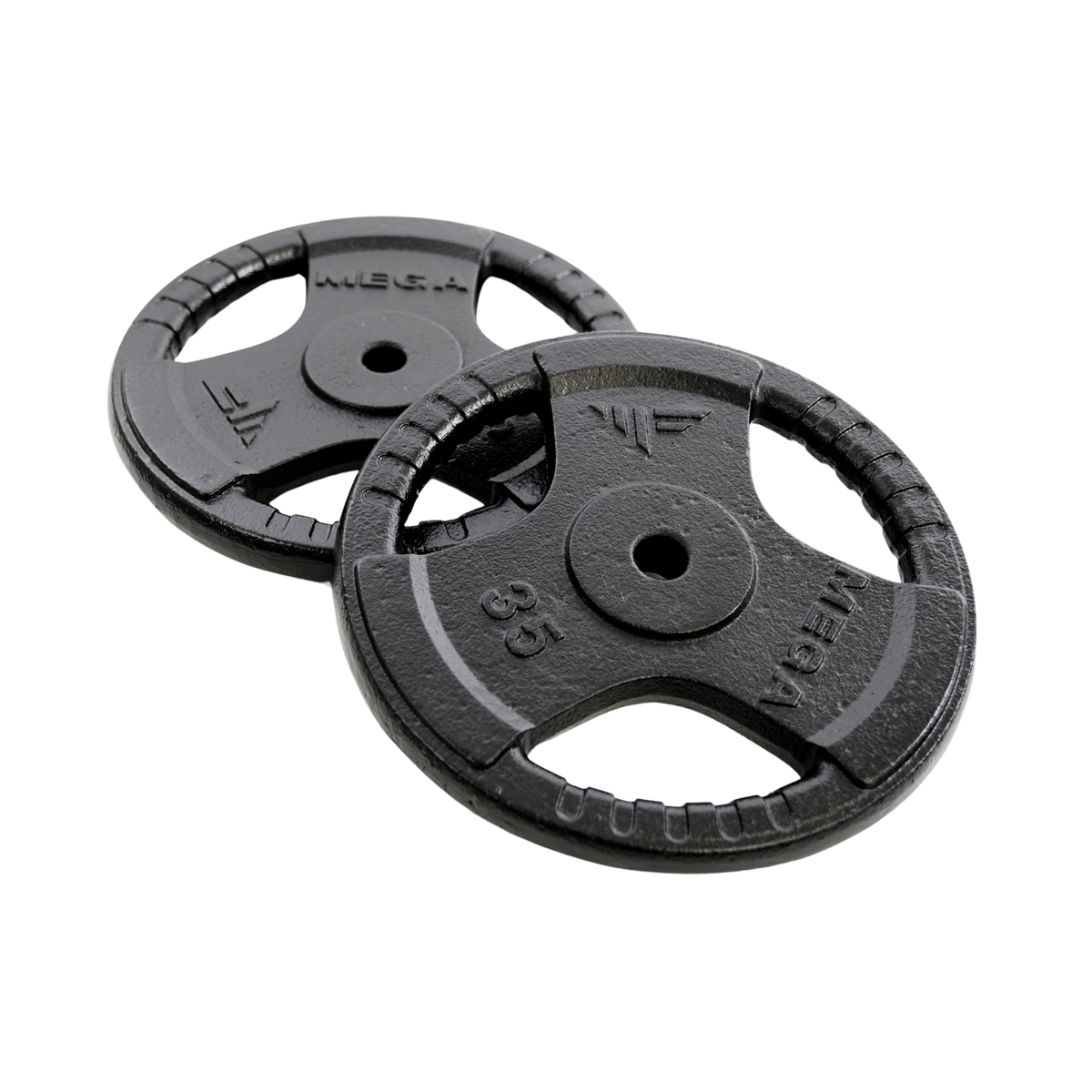 Mega Fitness - Plaque de Poids Standard en Acier 1" - 35 lb