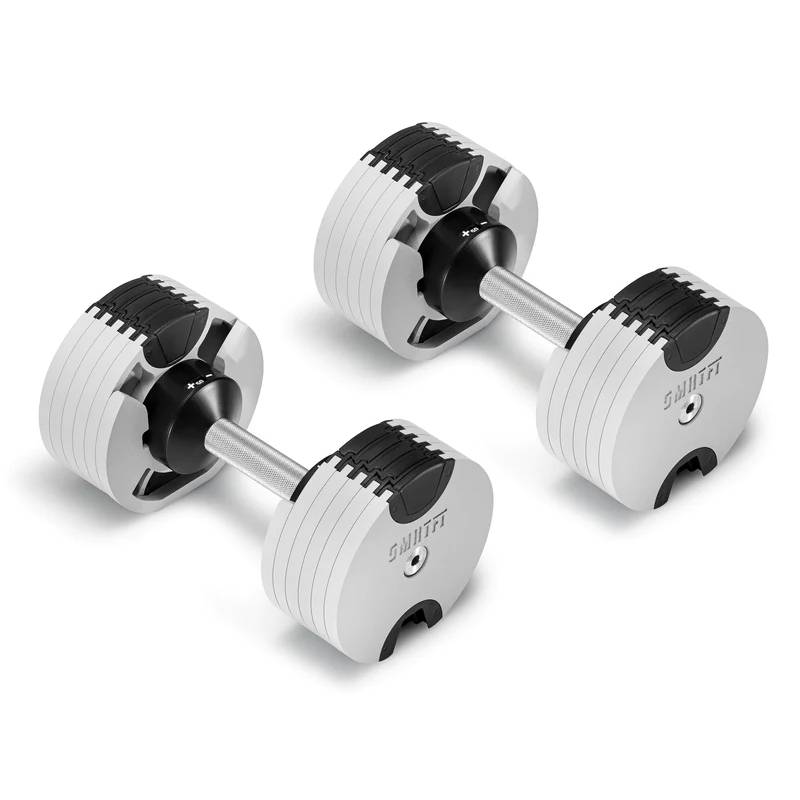 NUOBELL 550 Ash - Paire d'haltères ajustables