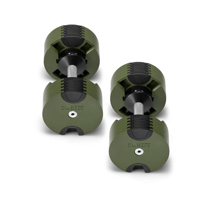 NUOBELL 550 Green - Adjustable Dumbbell Pair