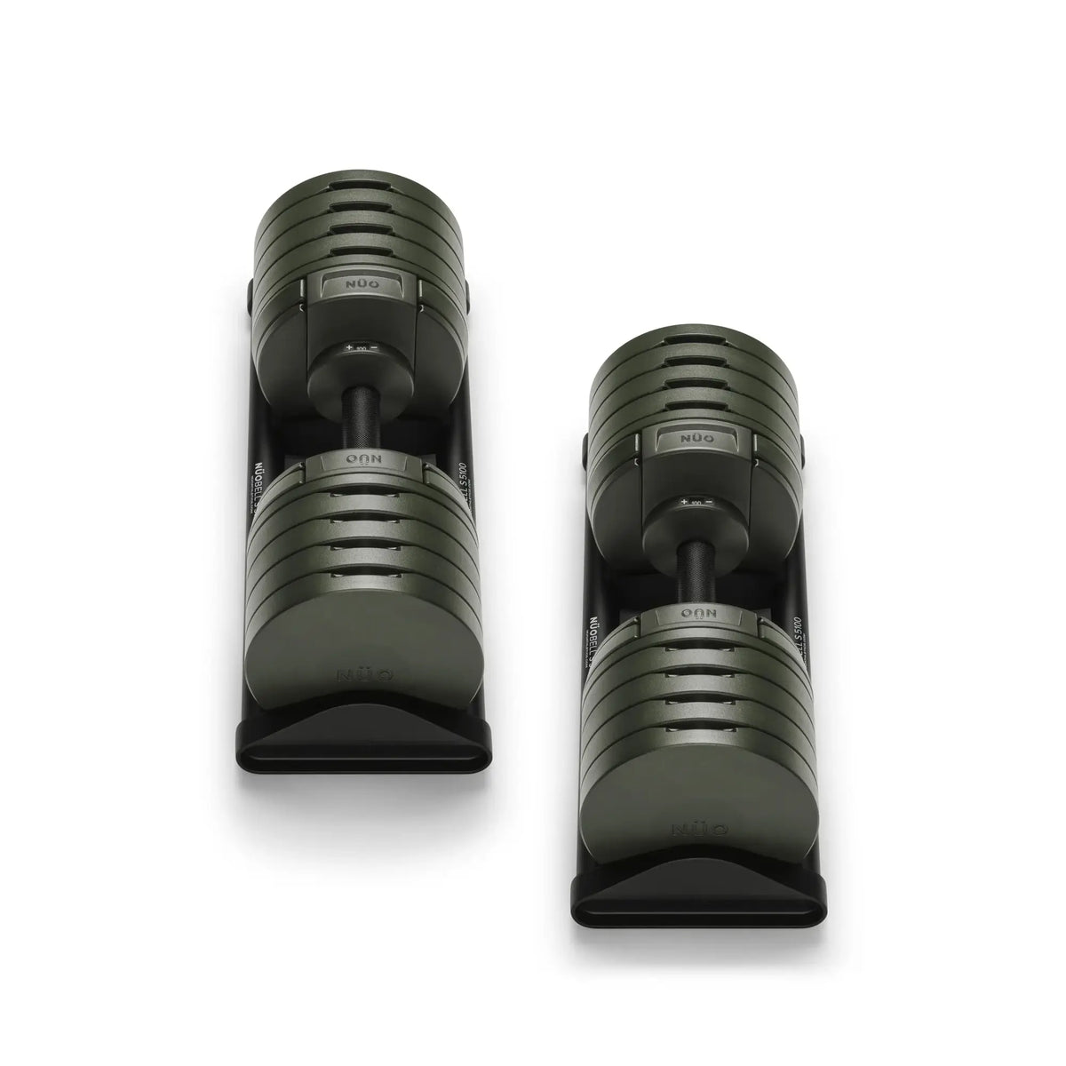 NUOBELL S 5100 Green - Adjustable Dumbbell Pair