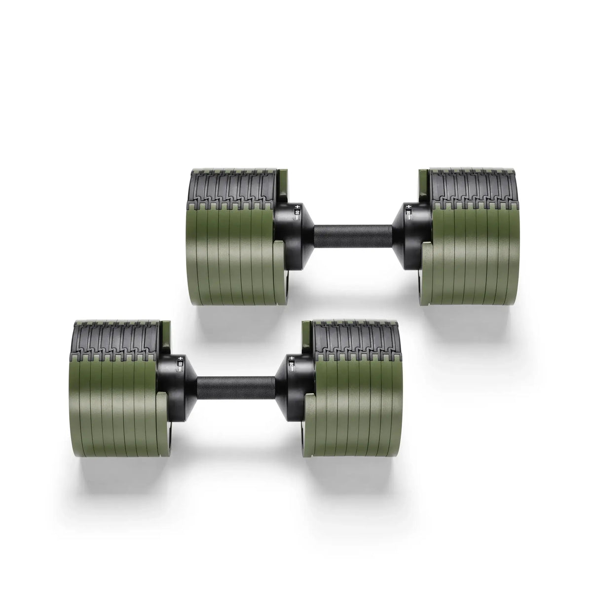 NUOBELL 580 Green - Adjustable Dumbbell Pair
