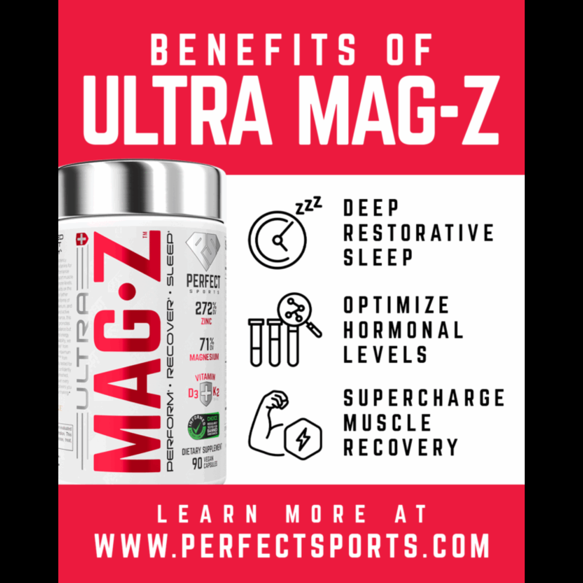 Ultra Mag-Z - 90 Vegan Capsules