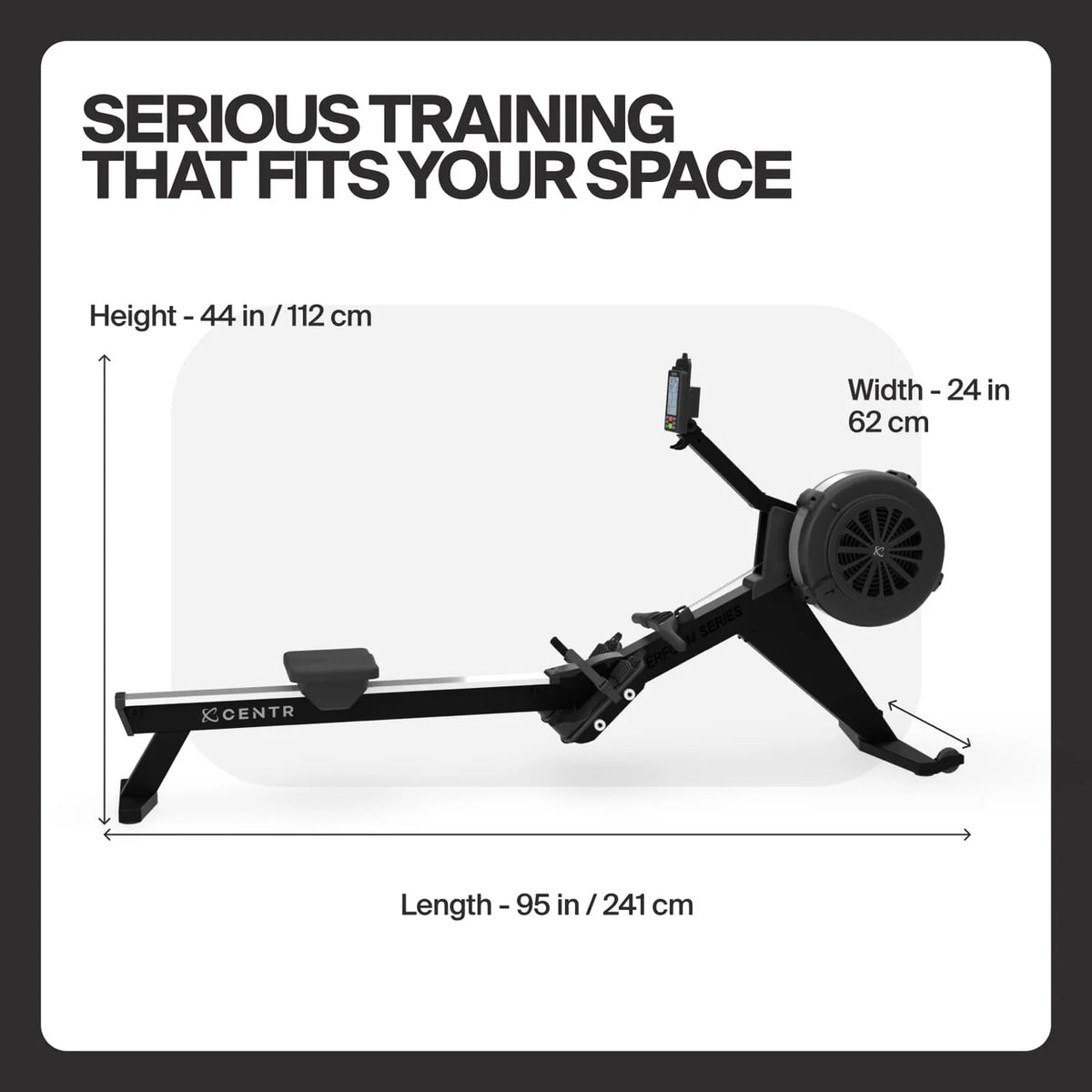 Centr Perform Series Rower