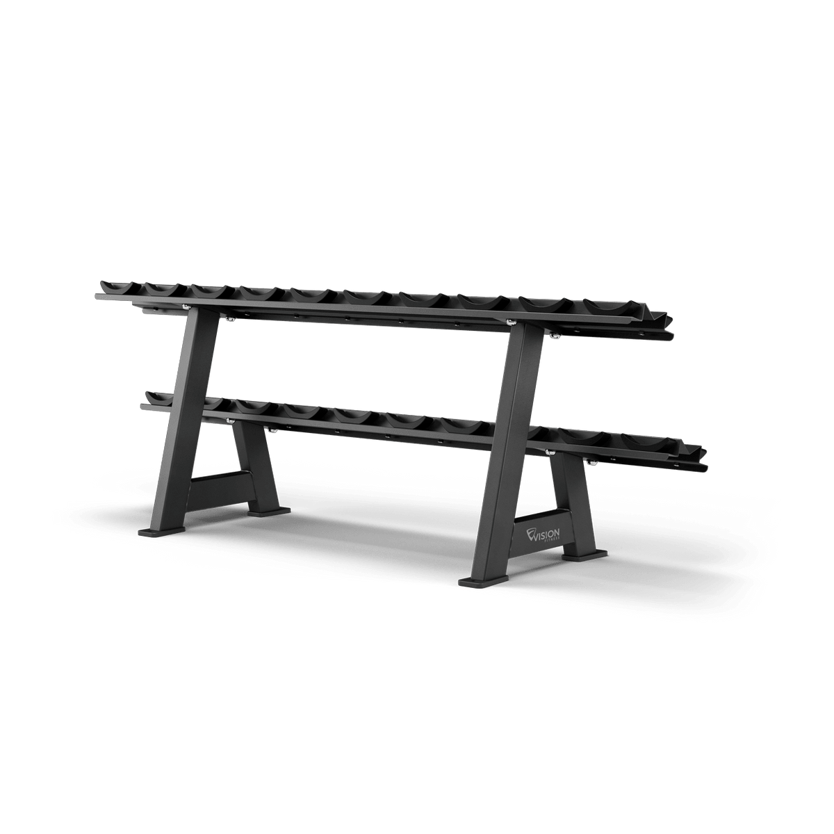 Vision Fitness - Rack à haltères "Saddle" 10 paires FW510