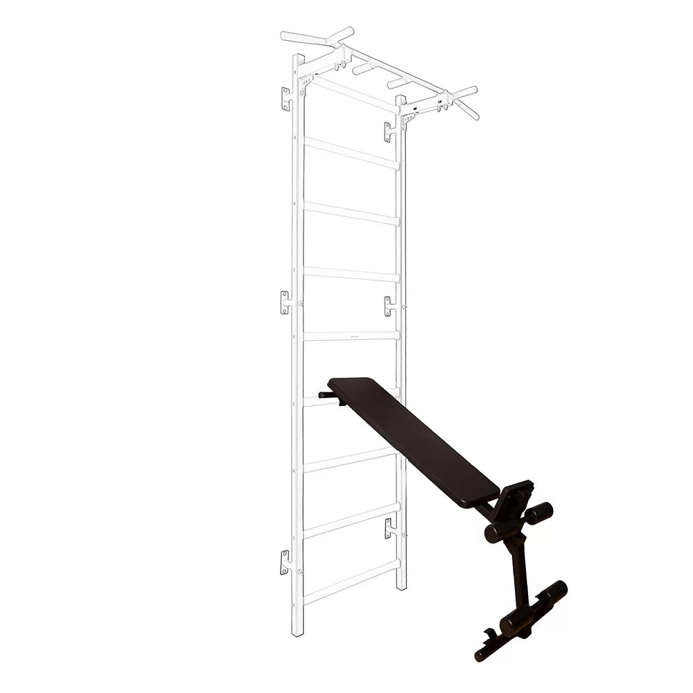 BenchK S2 Noir - 233B avec barre de traction en acier PB3B + barre à dips et banc de musculation