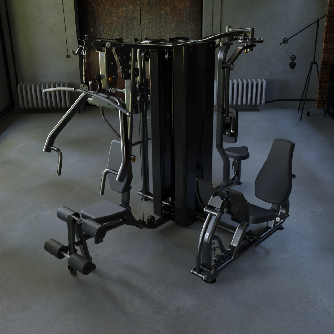 Multi-Gym quatre postes IRONAX X4S