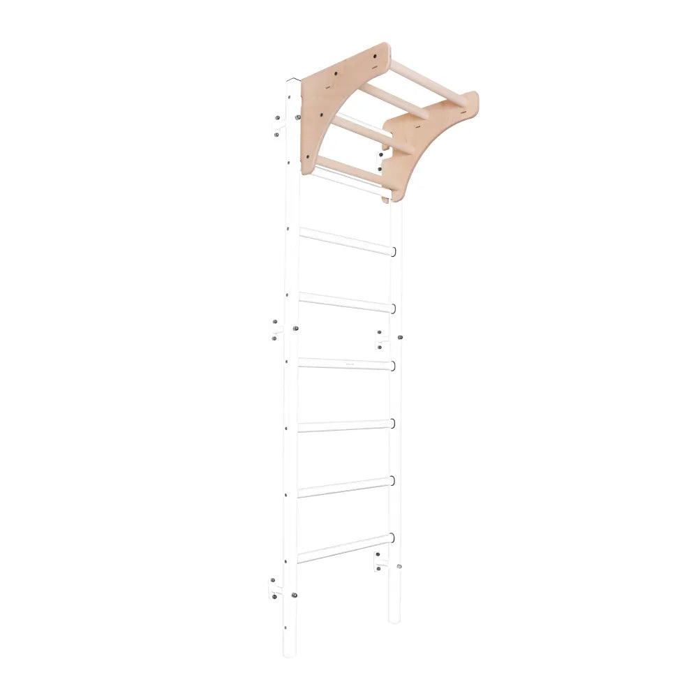 BenchK S7 Blanc - 711W avec barre de traction en bois