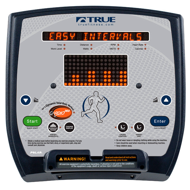 TRUE Fitness M30 Elliptical Trainer Cardio Canada.