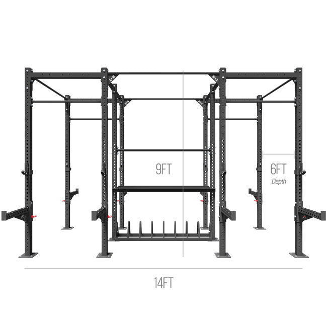 XM FITNESS Rigs Storage Series XM-S4 Strength Machines Canada.