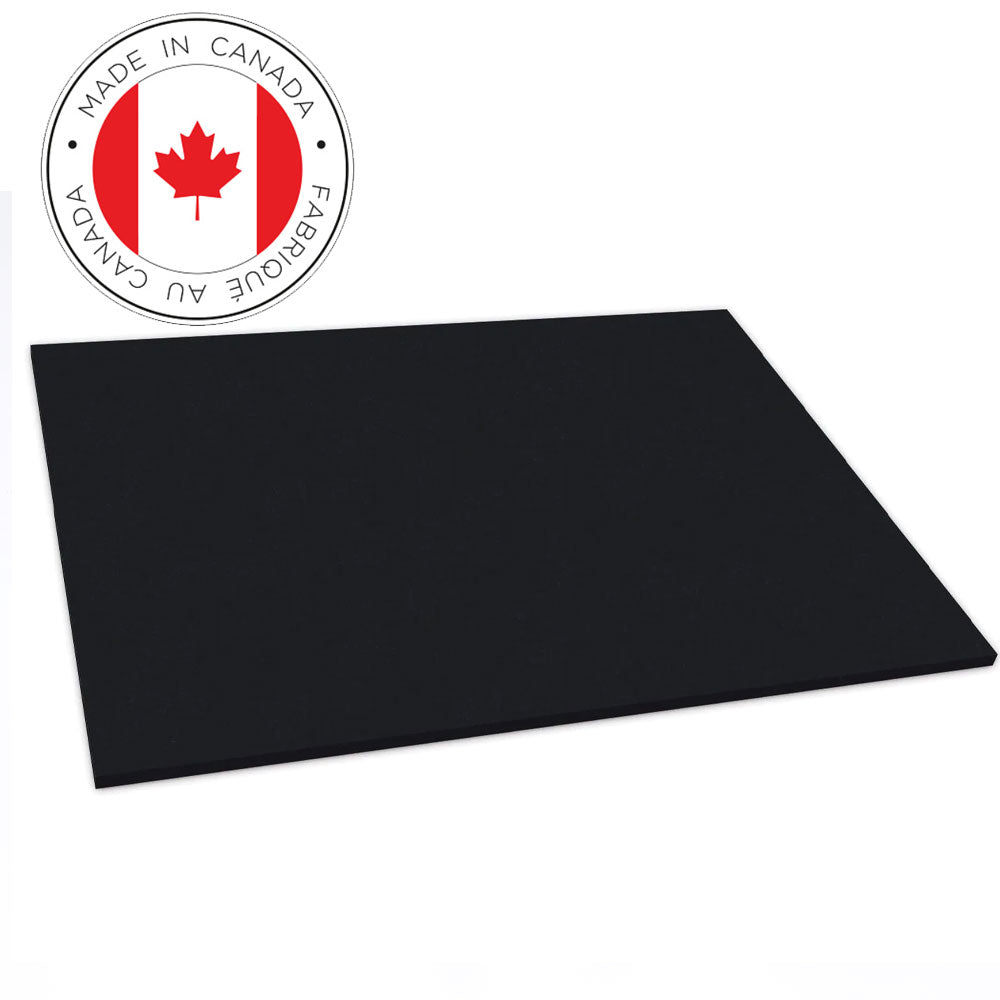 Gorilla 4' x 6' - 1/2" Rubber Floor - Black