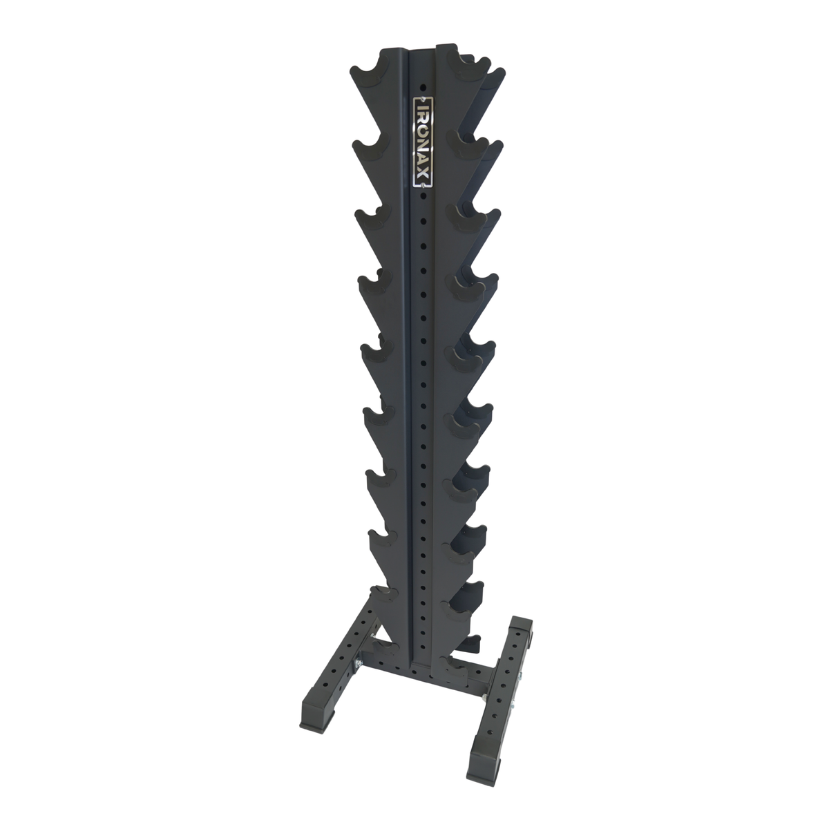 IRONAX 10 Pair Vertical Dumbbell Rack