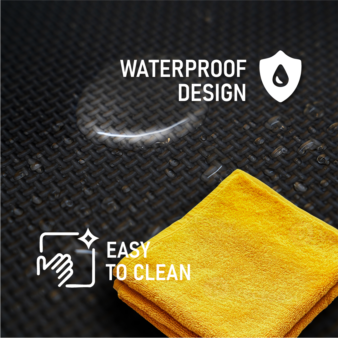 Element Foam Flooring 24" x 24" x 1/2" - Black (6 Pack)