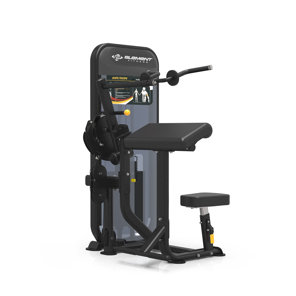 Element - CARBON BLACK 9023 Bicep / Tricep 170lbs