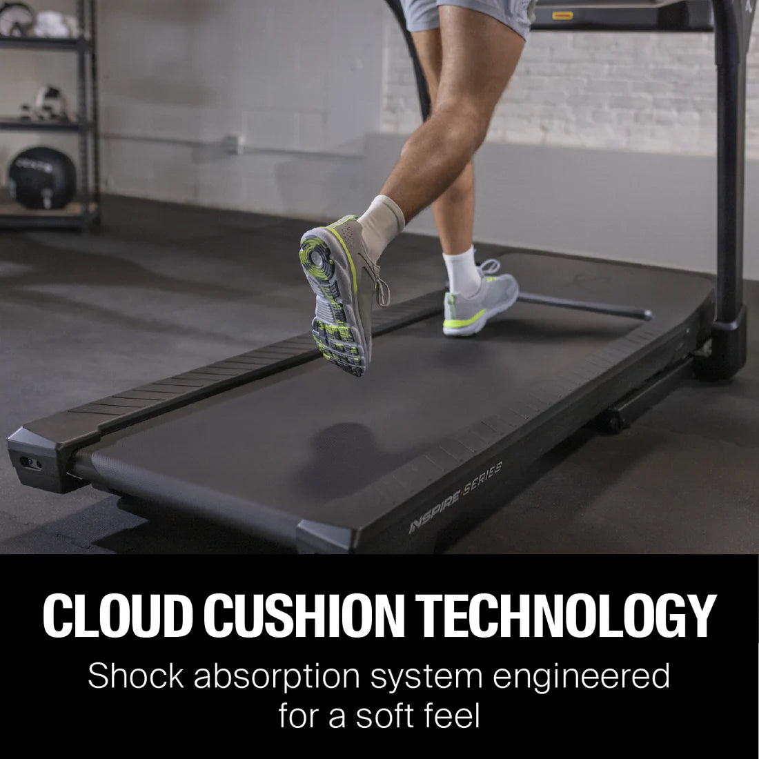 Inspire Series - T5S Treadmill with 15.6" Touchscreen