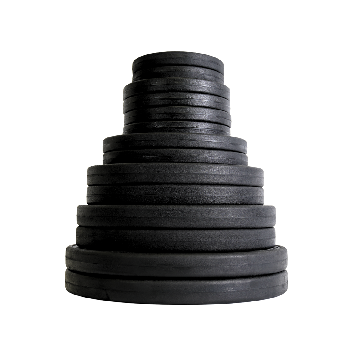 ONYX Virgin Rubber Olympic Plate - 255lbs Set