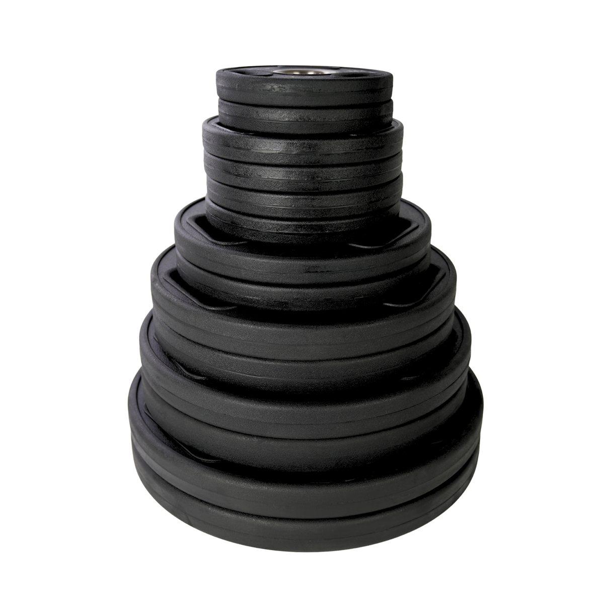 ONYX Virgin Rubber Olympic Plate - 255lbs Set