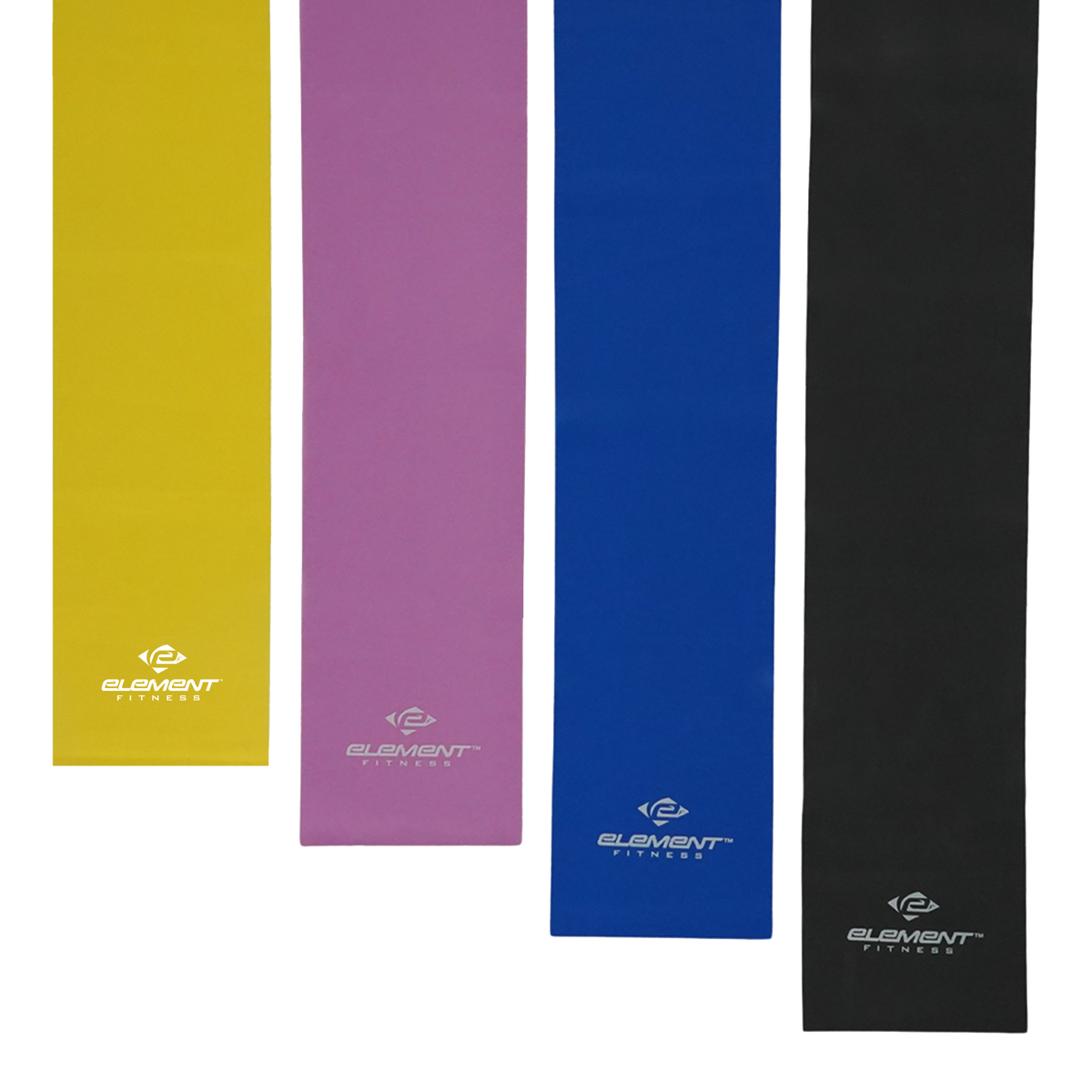 Element Fitness - Bande de résistance TPE 150 cm Niveau 2 (Moyen) - Mauve