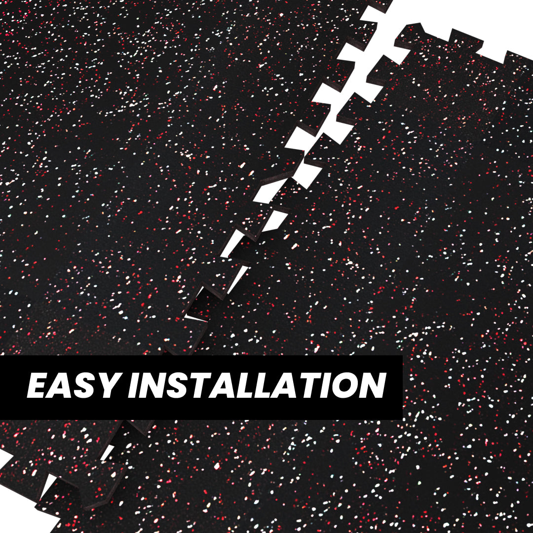 Gorilla 2 x 2 8mm Interlocking Rubber Tile - Canada - Single or 12 Pack