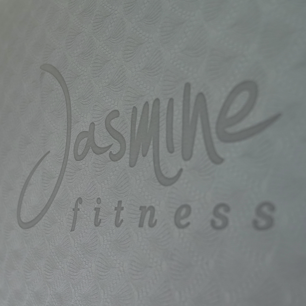 Tapis de yoga Jasmine Fitness 6 mm - Gris