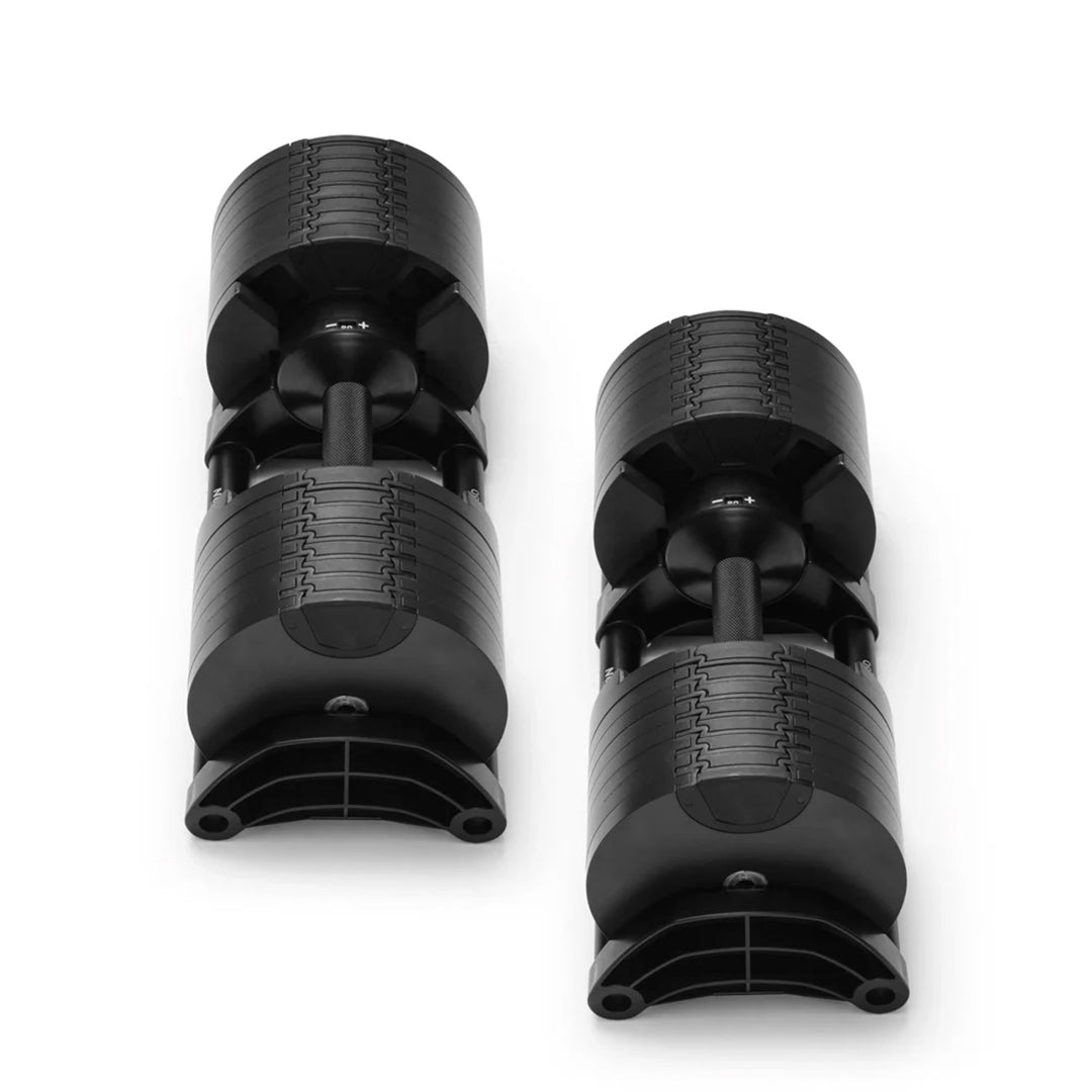 NUOBELL 580 Black - Adjustable Dumbbell Pair