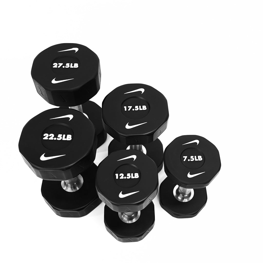 Nike Strength Pro Urethane Dumbbell 7.5-27.5LB Increment Set