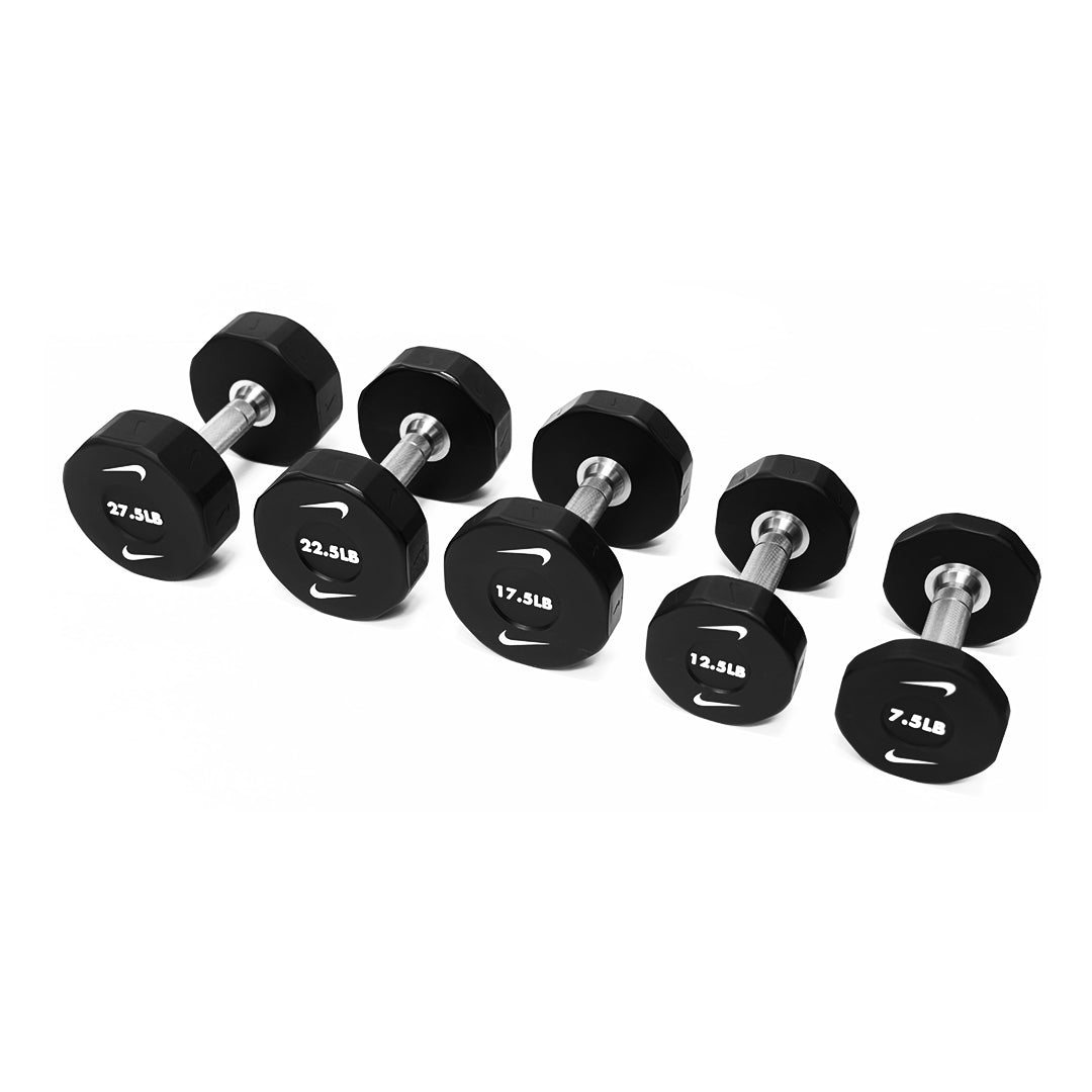 Nike Strength Pro Urethane Dumbbell 7.5-27.5LB Increment Set