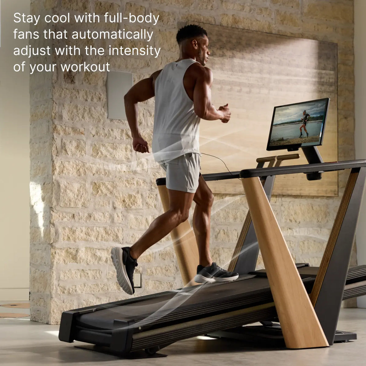 NordicTrack - Tapis de course Ultra 1 - Érable clair