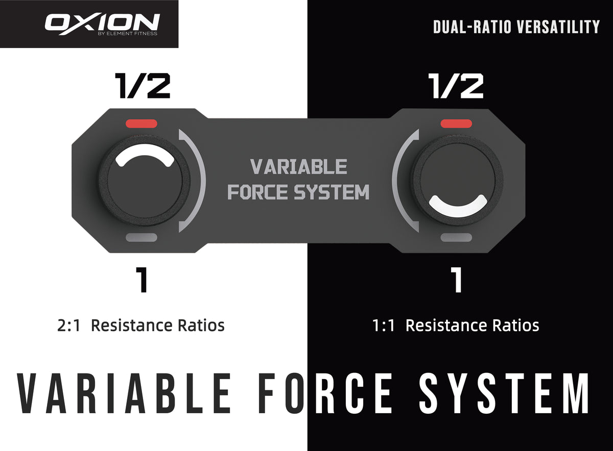 Element Oxion - 3 Pro Wall Mounted Functional Trainer Rack