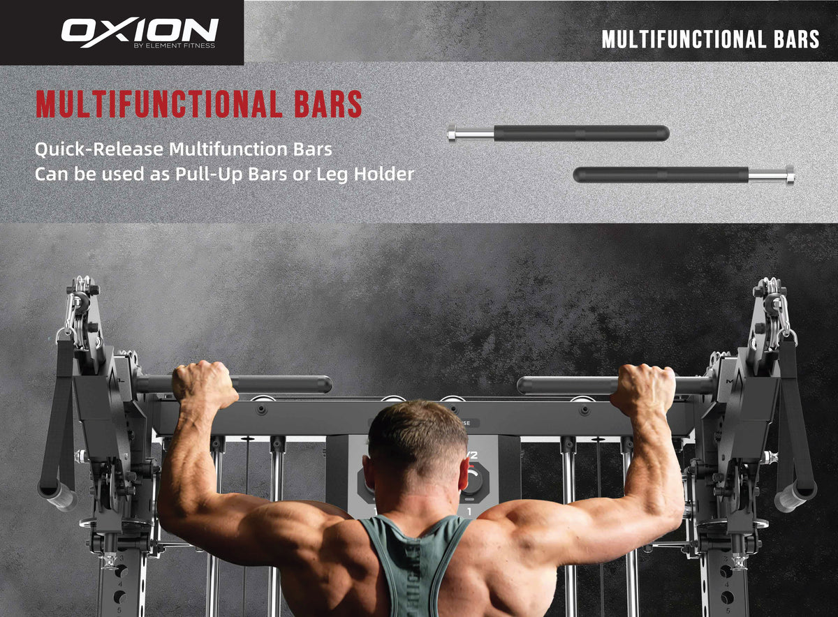 Element Oxion - 3 Pro Wall Mounted Functional Trainer Rack