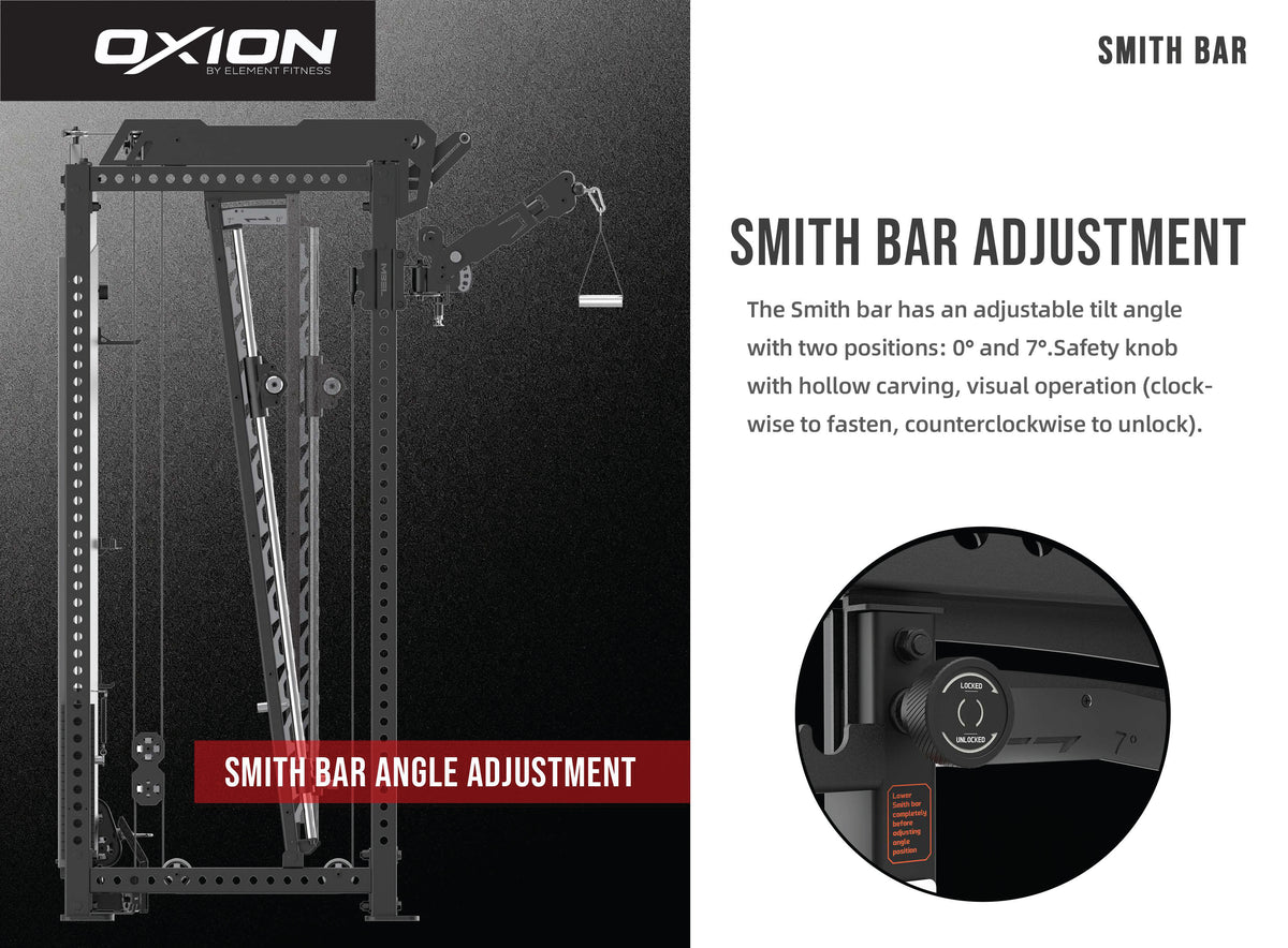 Element Oxion - 7 Pro All in One Functional Trainer Free Standing Kit