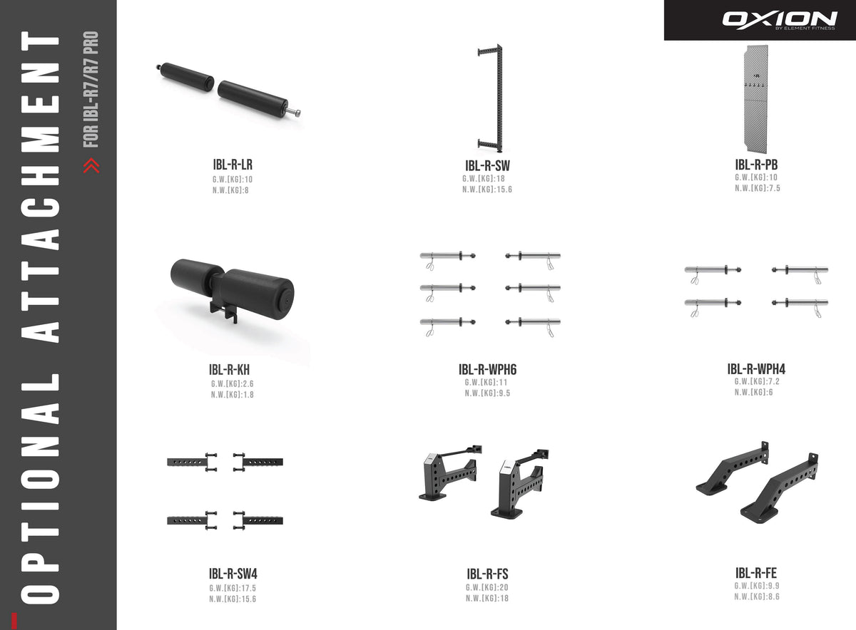 Element Oxion - 7 Pro All in One Functional Trainer Free Standing Kit