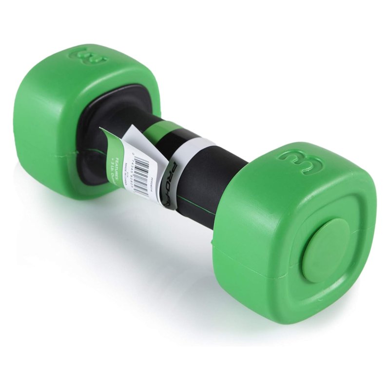 ProForm - Kit de paires d'haltères carrés en polypropylène de 3 lb et 5 lb