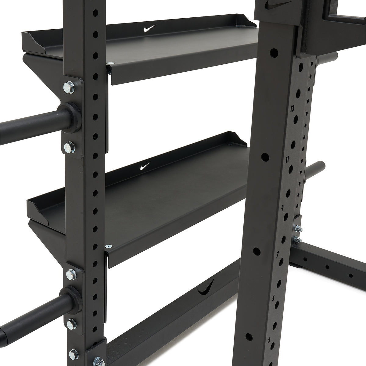 Étagère de rangement plate pour demi-rack Nike